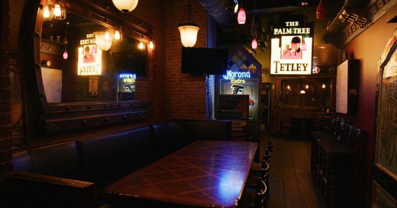 Interior, dining area