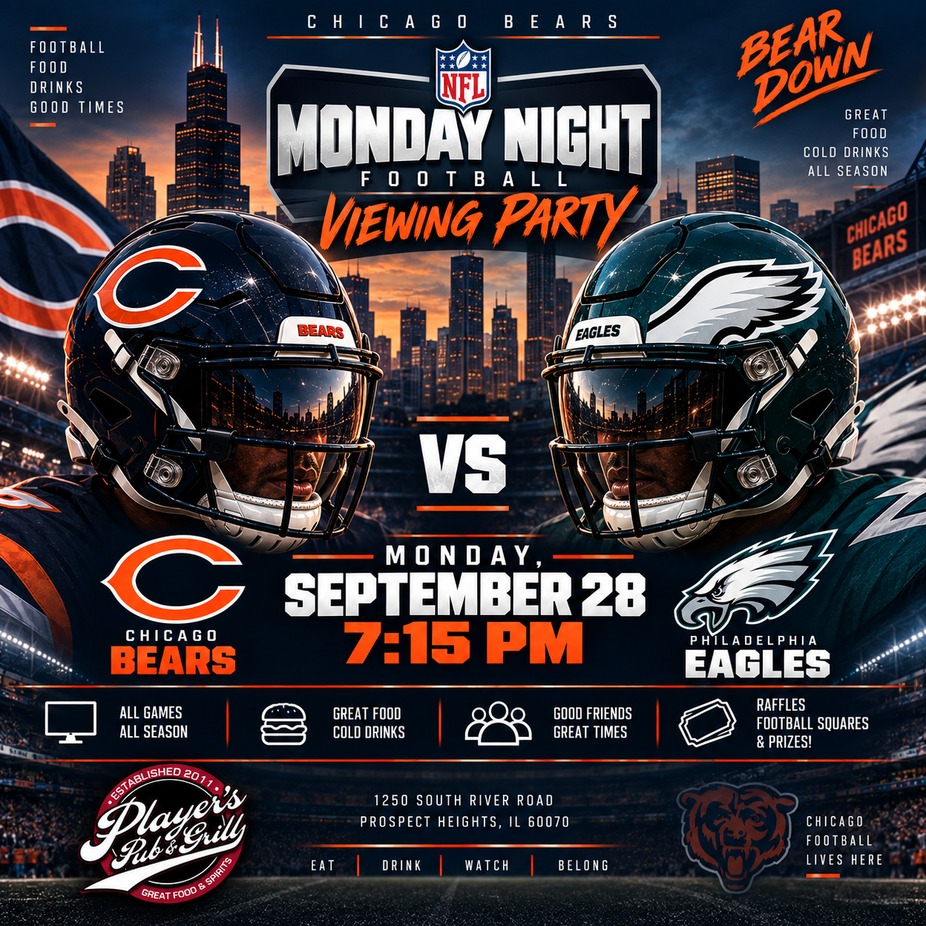 BEARS MNF event photo
