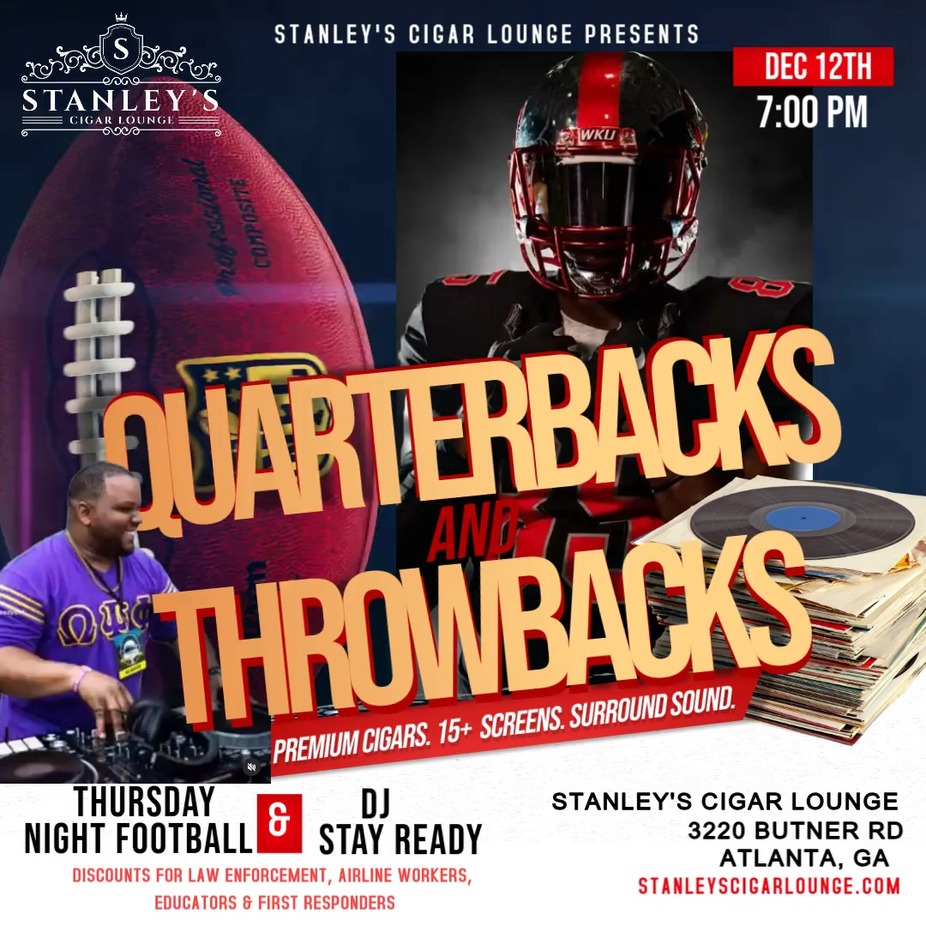 Quarterbacks & Throwbacks Featuring DJ Stay Ready event photo