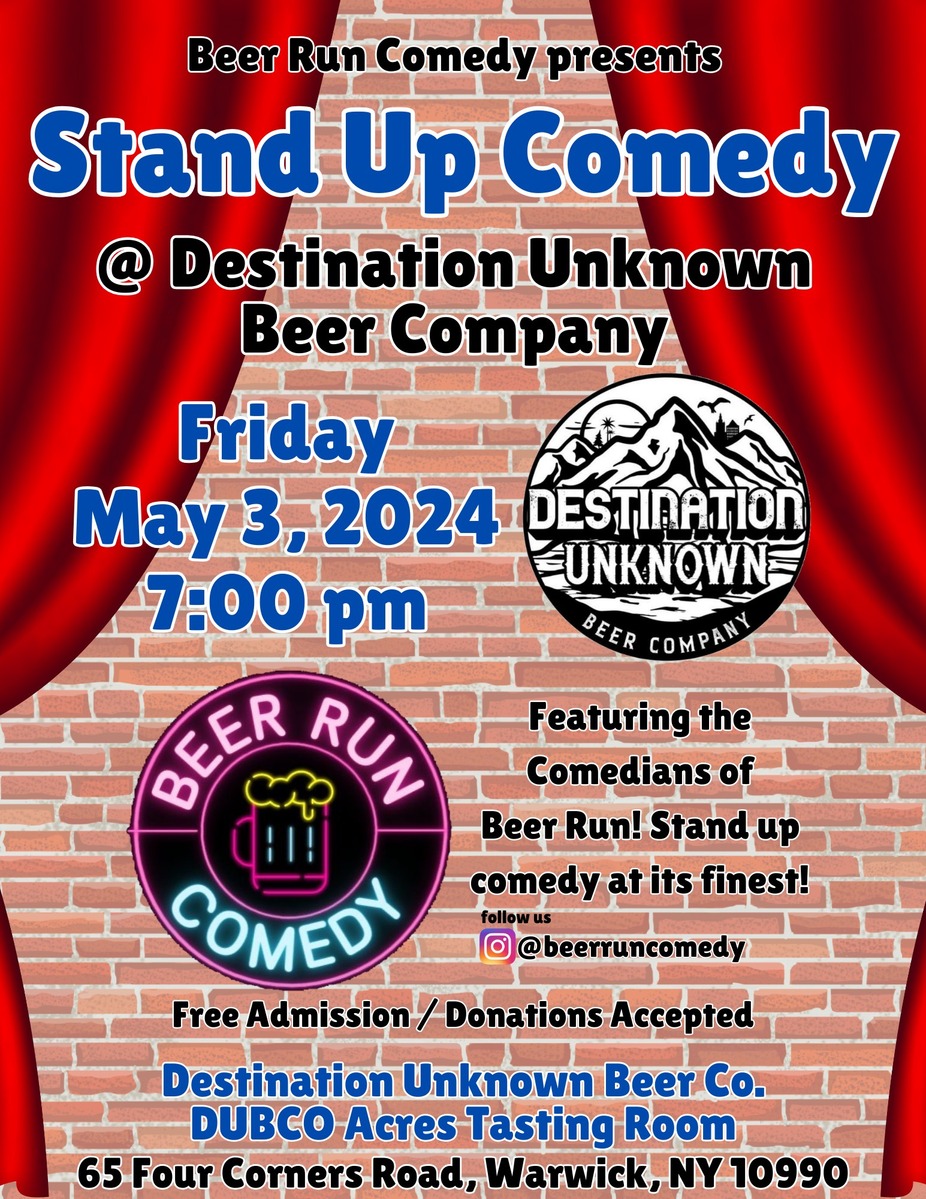 Beer Run Comedy at Dubco Acres event photo