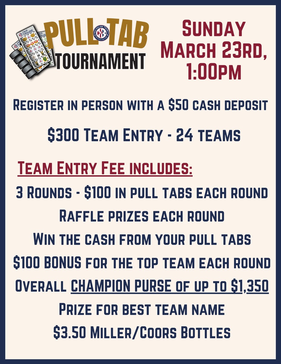 Pull Tab Tournament event photo