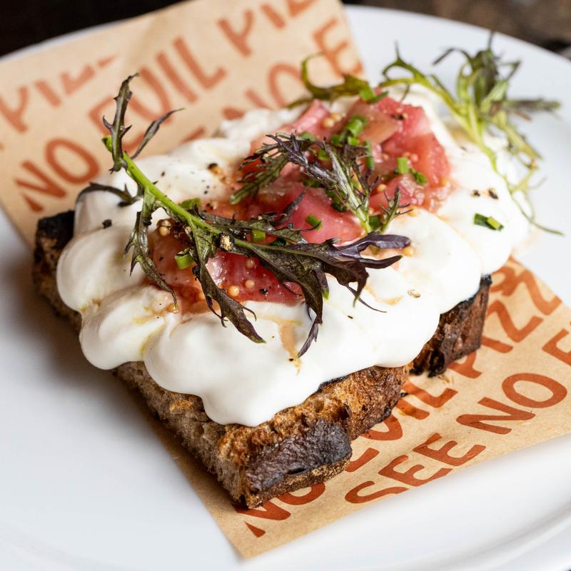 menu item 2 of 11, Whipped Ricotta Bruschetta