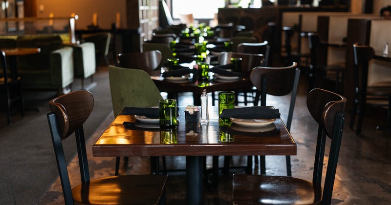 Interior seating space