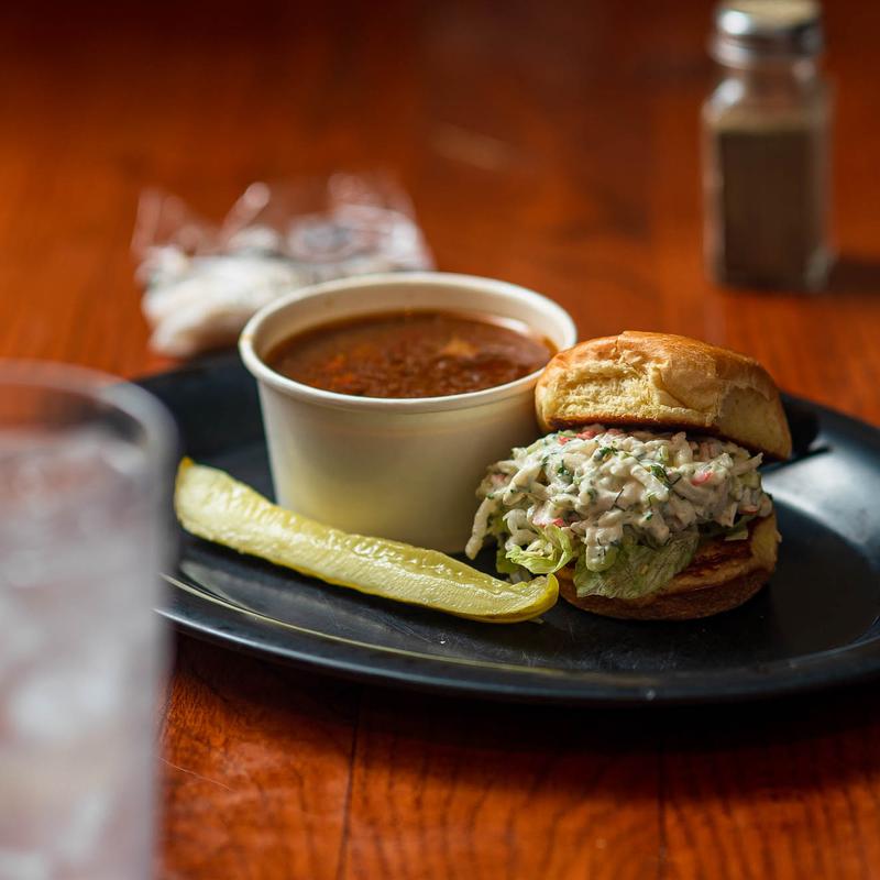 Fish Taco + Soup photo