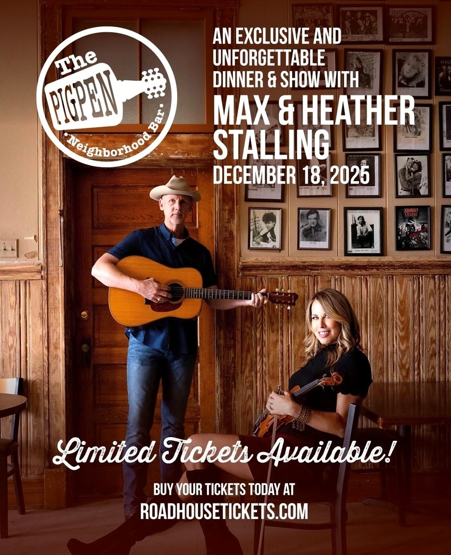 Max & Heather Stalling at the PigPen event photo