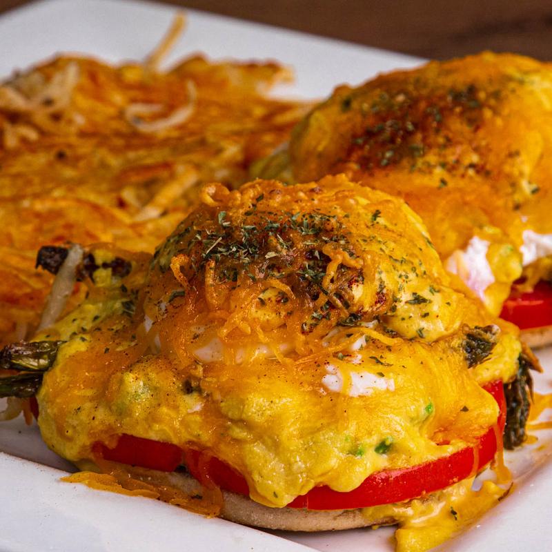 menu item 5 of 8, Veggie Benedict