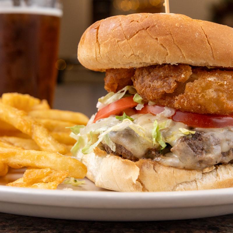 Mushroom Swiss Burger* photo