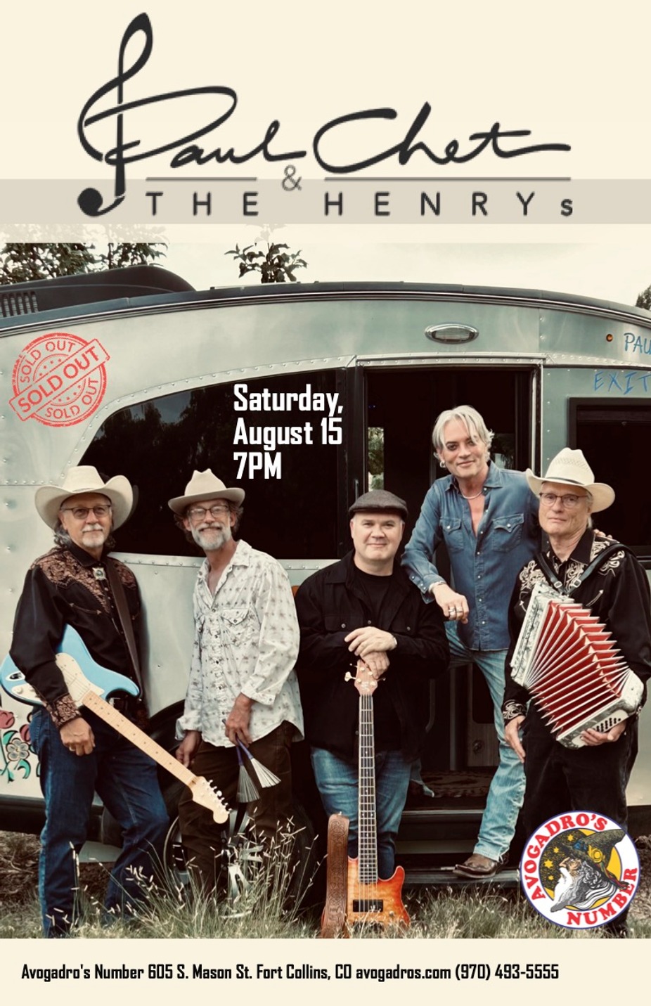 Paul Chet & the Henrys event photo