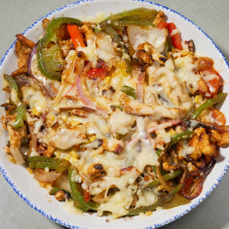 menu item 2 of 8, # Fajita Rice Bowl