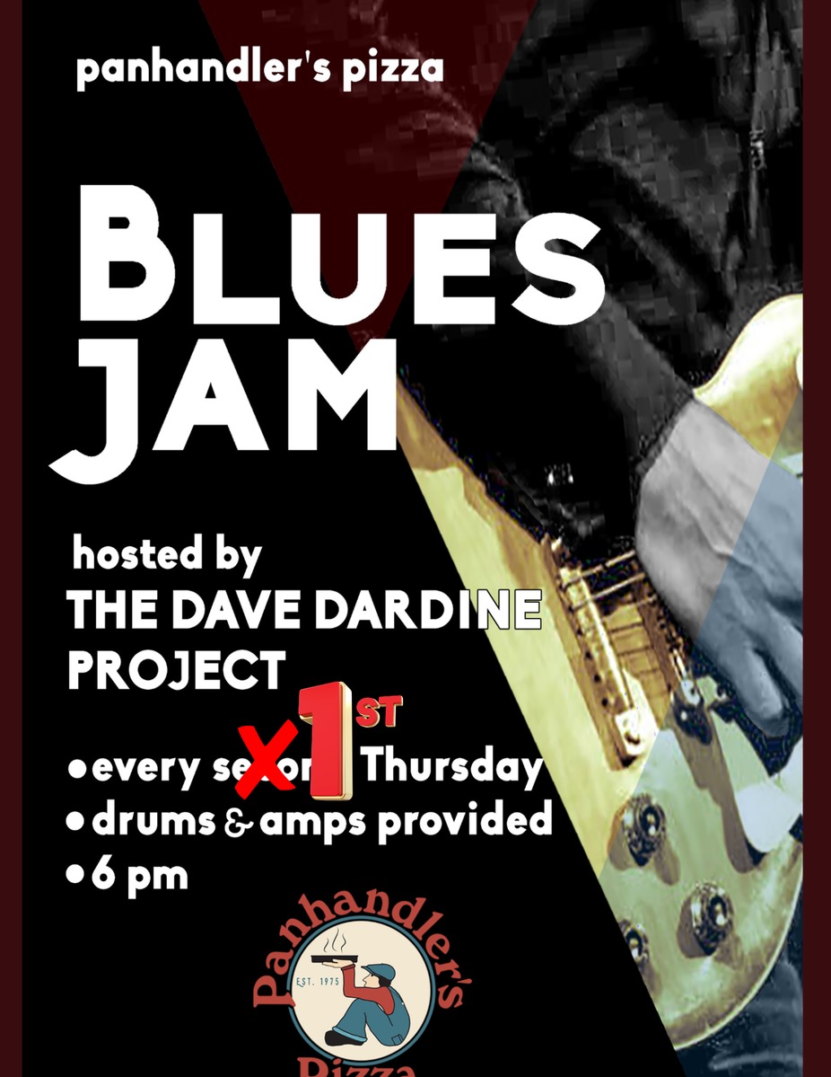 Open Blues Jam with Dave Dardine! event photo