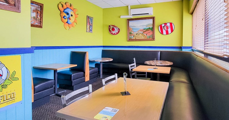 Interior, seating area