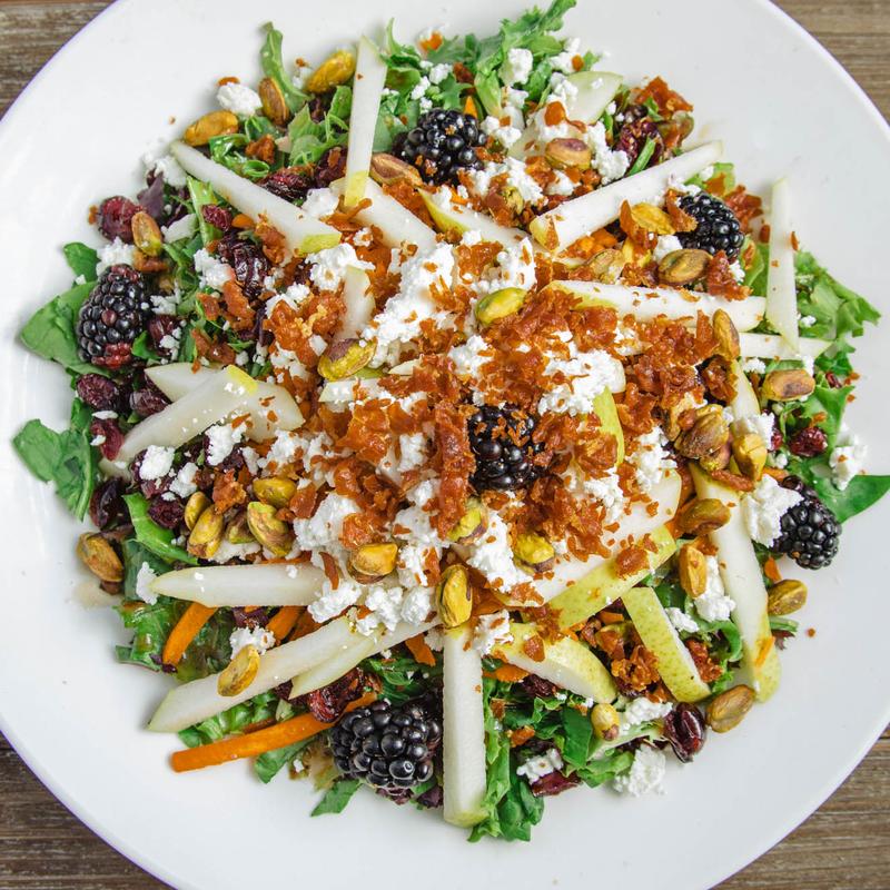 Pear, Prosciutto and Goat Cheese photo