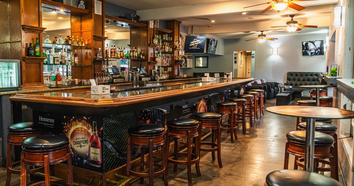 Interior, bar area