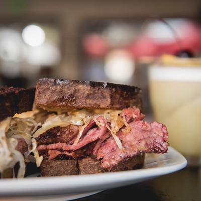 Reuben sandwich.