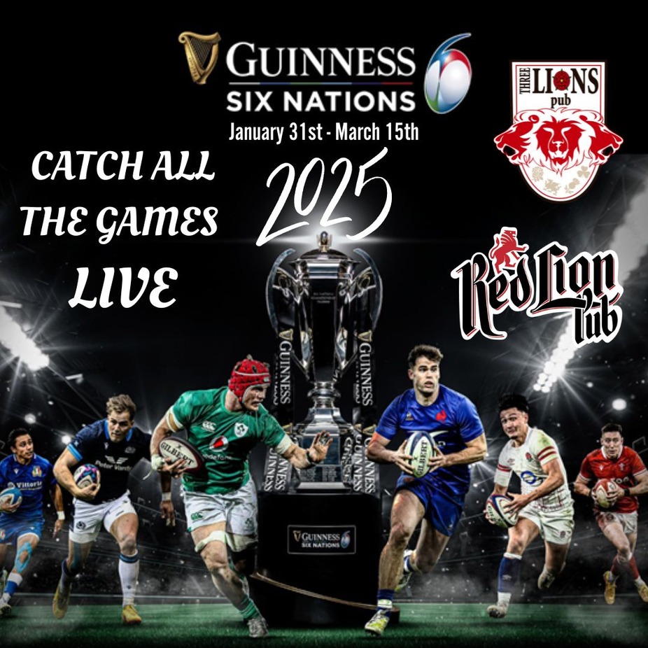 Six Nations Rugby Tournament at Three Lions Pub event photo