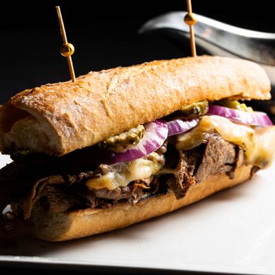 Roast beef sandwich.