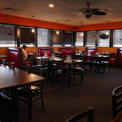 The dining room at Mount Everest restaurant.