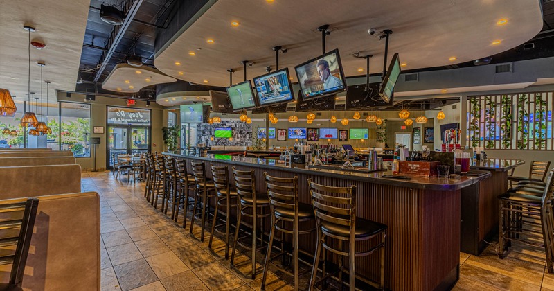 Interior, bar area