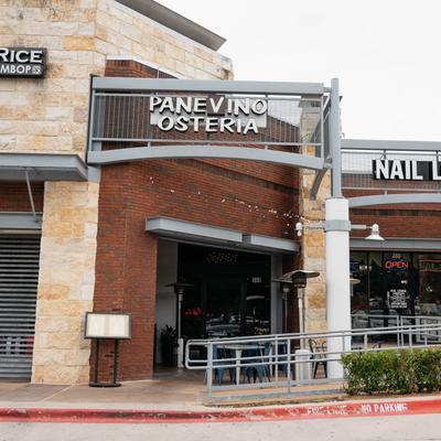 The restaurant's entrance.