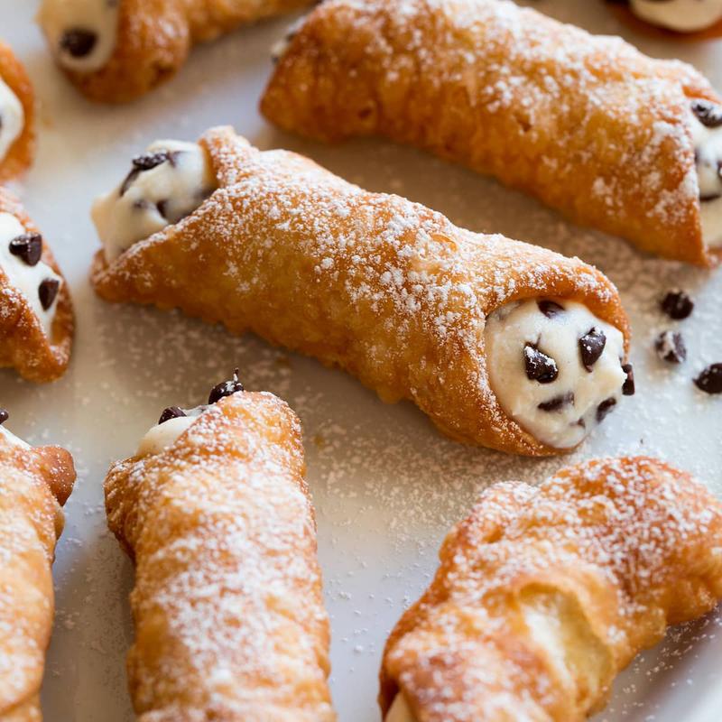 MINI CANNOLI TRAY photo