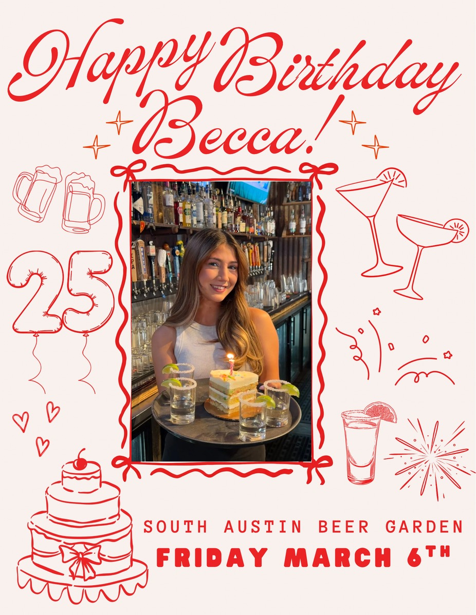 Becca's Birthday event photo