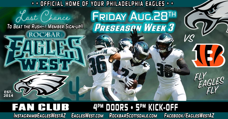 PreSeason Week 3- EAGLES VS BENGALS event photo