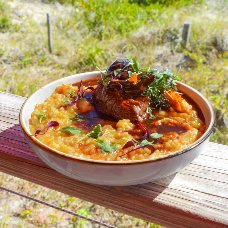 SEASONAL RISCOTTO & SHORT RIBS photo