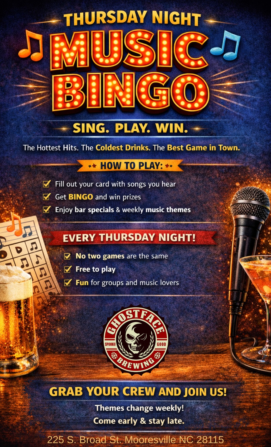 Music Bingo event photo