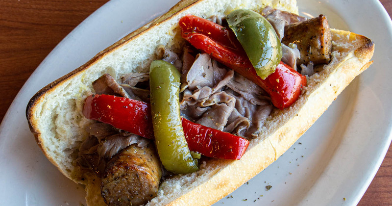 Combo Italian beef and sausage