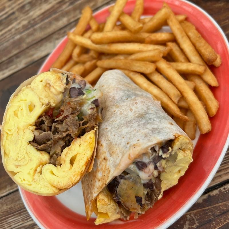 STEAK & EGG BREAKFAST BURRITO photo