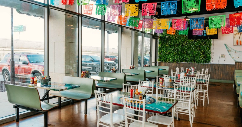 Restaurant dining area