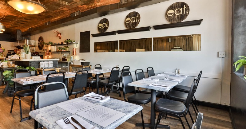 Interior, dining area