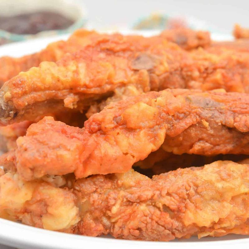 Deep Southern Fried Baby Back Ribs photo