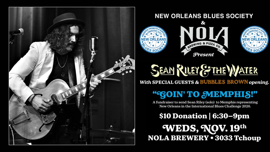 LIVE MUSIC: Goin' to Memphis - Sean Riley & The Water event photo