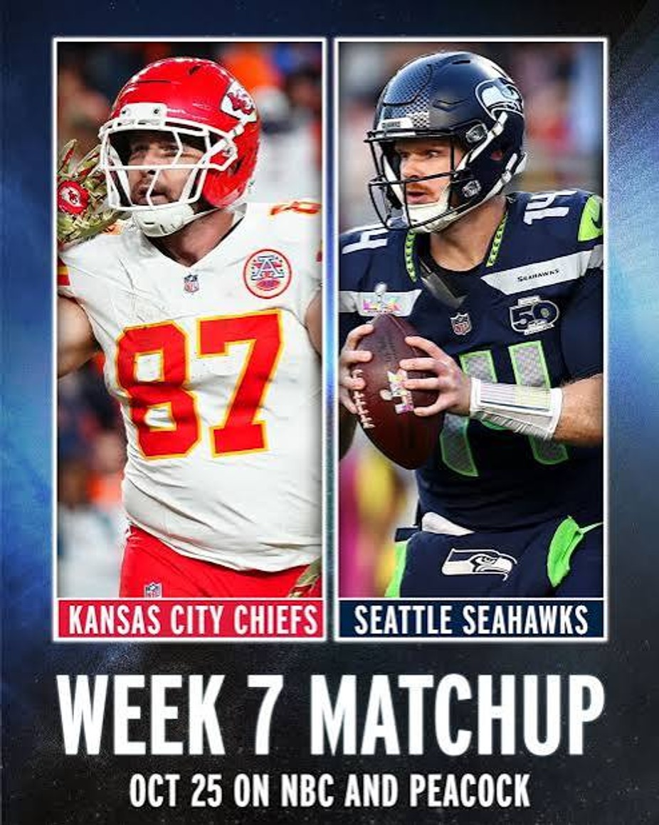 NFL Sunday Night Football Seattle Seahawks Vs Kansas City Chiefs event photo
