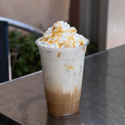 Iced espresso drink.