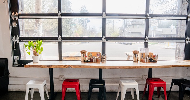 Interior, seating area