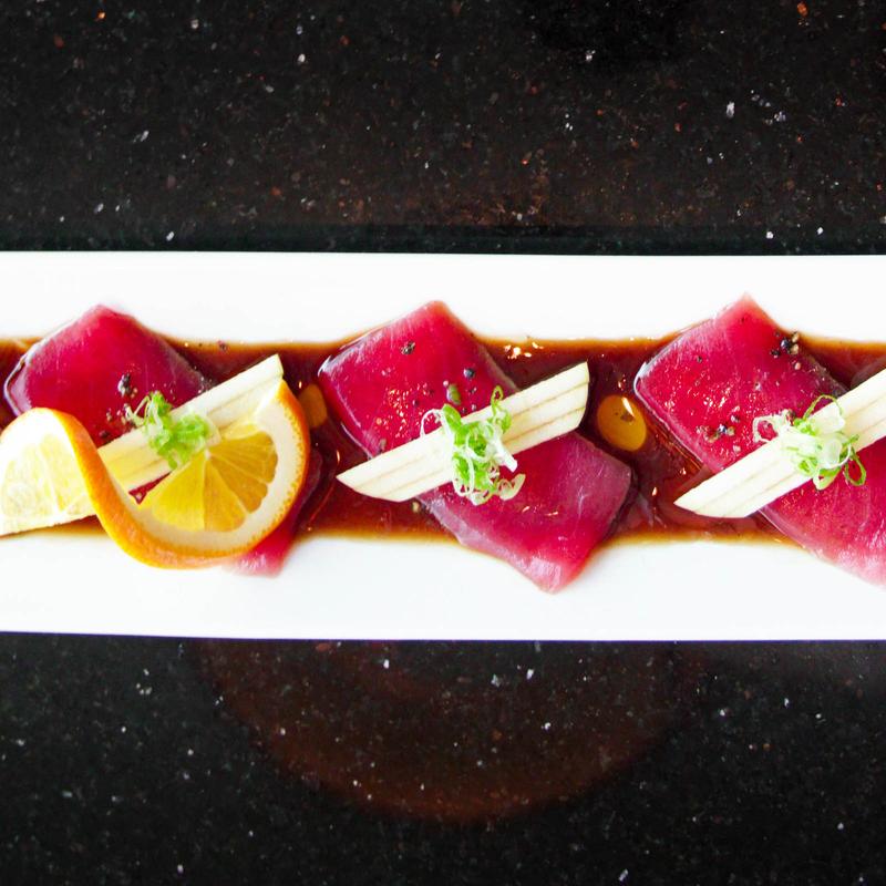 *Tuna or Salmon Carpaccio photo