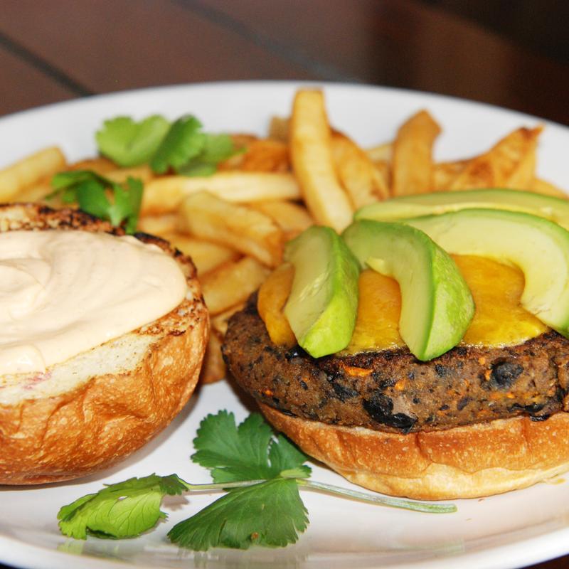Black Bean Burger (V) photo