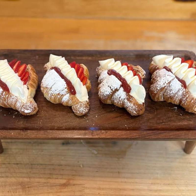 menu item 43 of 46, Berry Cream Stuffed Croissant