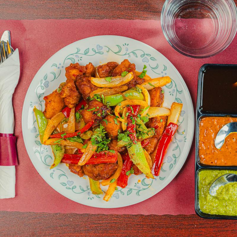 menu item 6 of 12, Chicken Manchurian