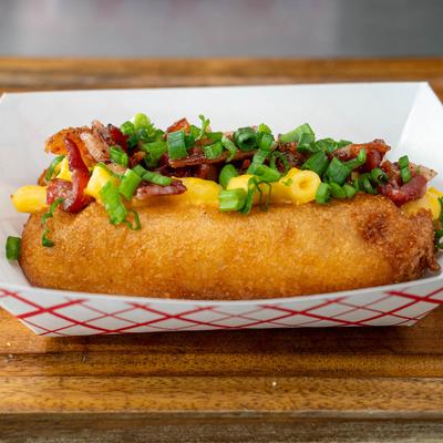 A serving of Tasty Way Corn Dog.