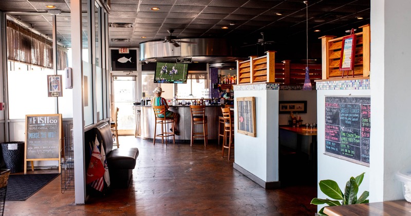 Interior, seating area