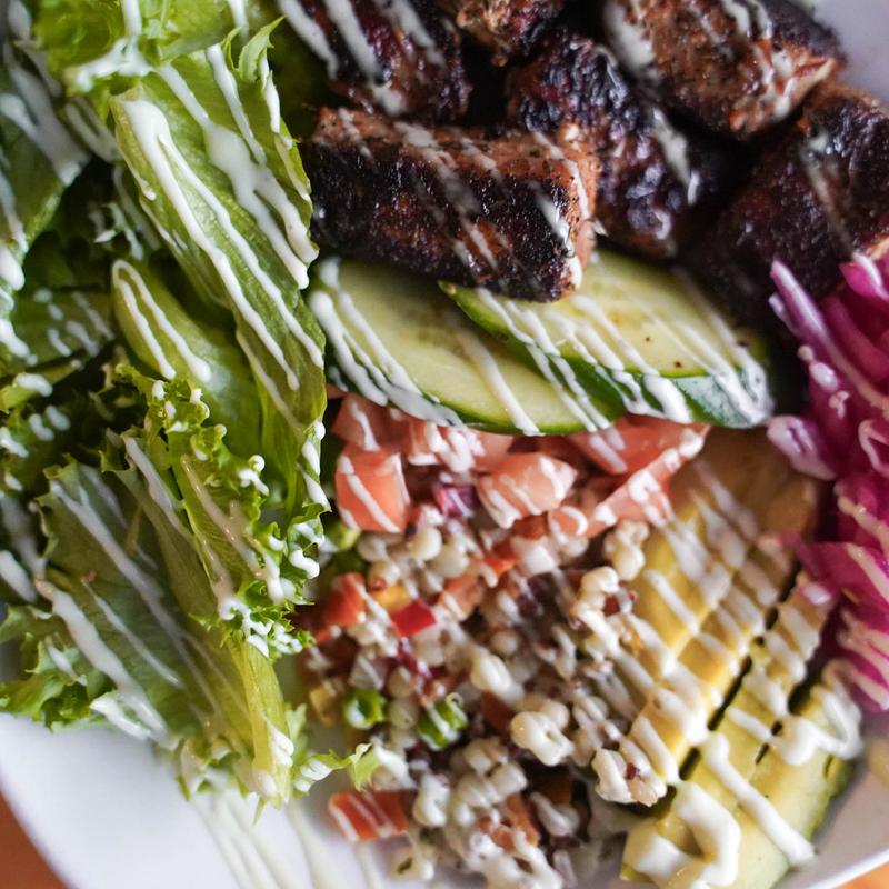 menu item 8 of 19, Blackened Ahi Tuna Bowl