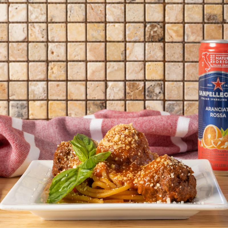 Pasta al Sugo Con Polpette (Meatball) photo