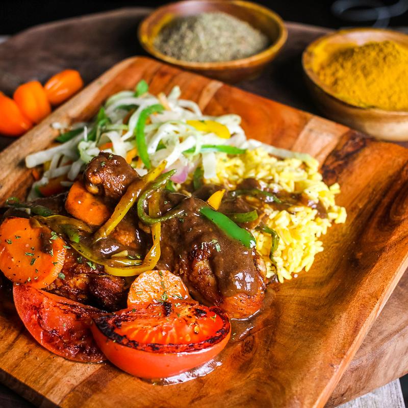 Brown Stew Chicken photo