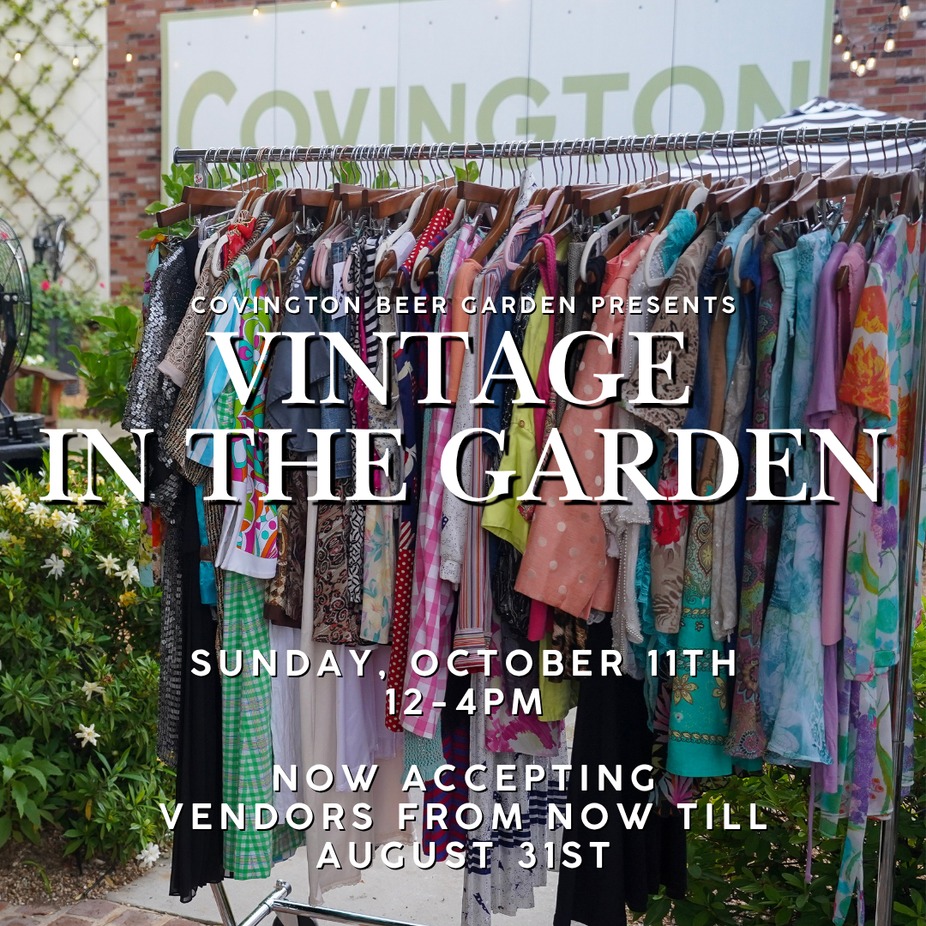 Vintage in the Garden event photo