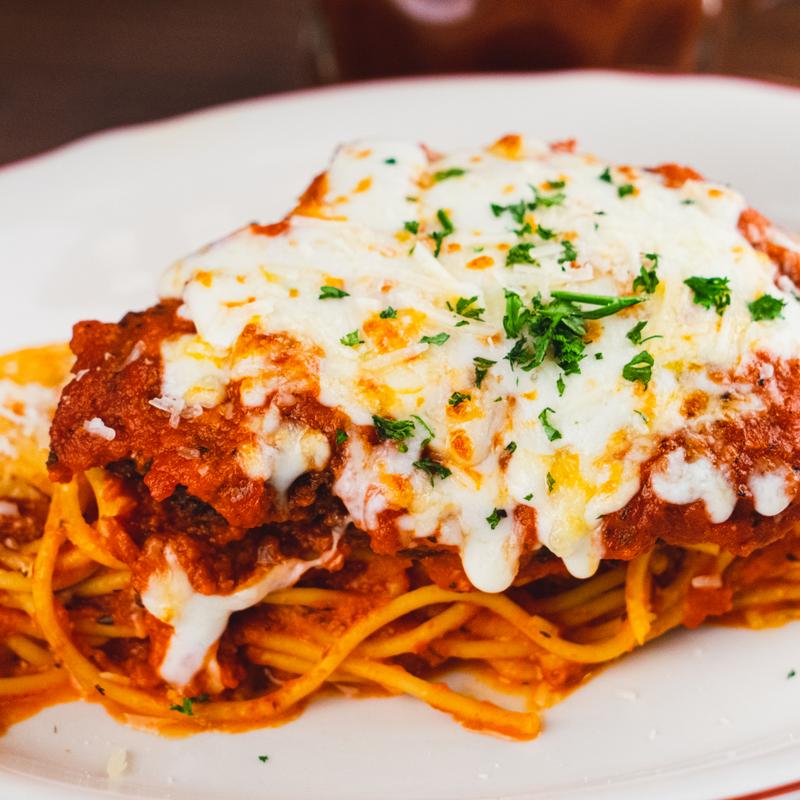 Chicken Parm and Spaghetti photo