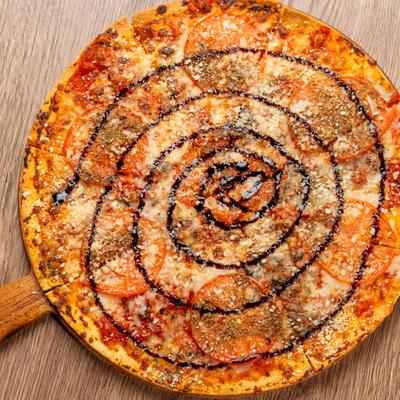 Chicago Thin Crust Pizza.