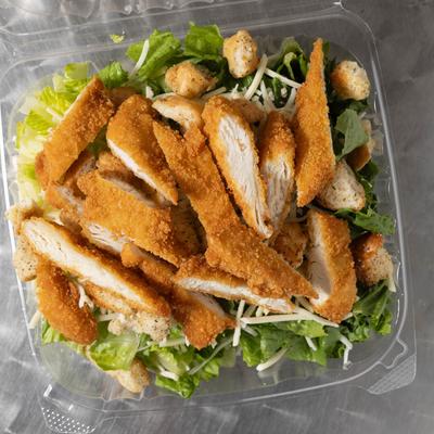 Grilled Chicken Caesar Salad.